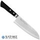 Satake Unique Sai japán damaszk Santoku kés 17cm