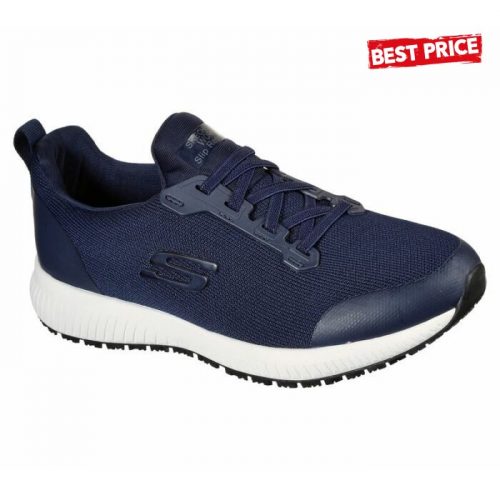 Skechers - SQUAD SR - női felszolgáló cipő - NAVY kék 