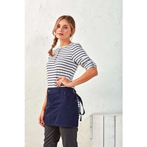  'CHINO' WAIST APRON - navy színben